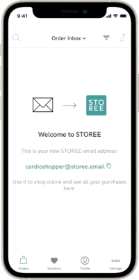 STOREE sign up